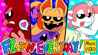 FROWN EVERYDAY feat Jelzyart amp KathyChan FROWNING CRITTERS ANIMATED SONG [upl. by Amsaj]