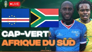 🔴🇨🇻🇿🇦 CAP VERT  AFRIQUE DU SUD LIVE  🚨🇨🇻LES REQUINS BLEU FACE AUX 🇿🇦BAFANA BAFANA  CAN 2024 LIVE [upl. by Shih]