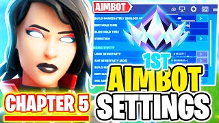 Using The 1 RANKED Controller Settings Gave AIMBOT 🎯😈 Chapter 5 [upl. by Bess]