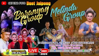 LIVE DUET JAIPONG JAIPONG BARANYAY GROUP VS MELINDA GROUP ll BPK HENJEN  BOS ONI ll CIBARUSAH [upl. by Tuinenga631]