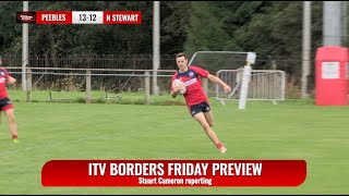 ITV BORDERS FRIDAY RUGBY PREVIEW  12124 [upl. by Aleunamme964]