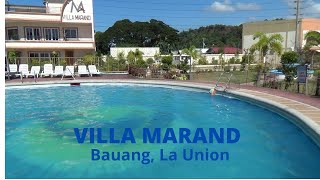 SWIMMING MUNA TAYO  VILLA MARAND  AFFORDABLE NA PASYALANBAUANG LA UNION  SIMPLENG SAYA LANG [upl. by Oirasan]