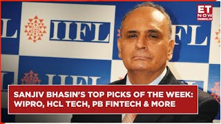 Sanjiv Bhasins Top Picks Of The Week HCL Tech Zomato amp More View On Polycab India [upl. by Pasahow]