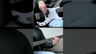 This Muse bass riff is all around the fretboard 🌪️ bass shorts [upl. by Stanley250]