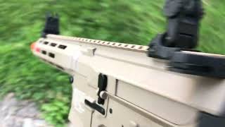 Airsoft Gun Review Game Face Ripcord M4 [upl. by Frendel]