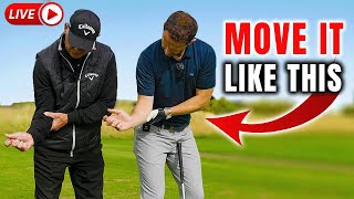 Worlds 1 Coach Shares Right Arm Secrets With Me  Live Golf Lesson [upl. by Yttiy]