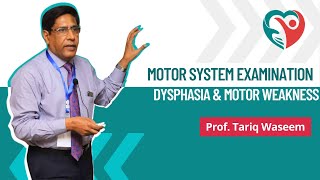 CNS Examination  Motor System  Amyotrophic Lateral Sclerosis by ProfTariqWaseem medical [upl. by Odnomra]