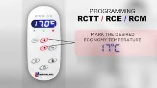 How to program thermal emitters Haverland RCTT RCE RCM [upl. by Frydman768]