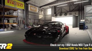 Best honda nsx type r tune csr2 [upl. by Eutnoj]