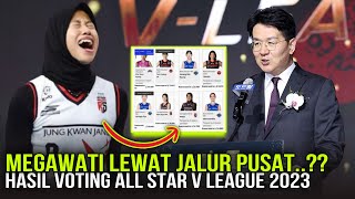 TAK LOLOS VOTING ALL STAR V LEAGUE MEGAWATI PUNYA JALUR LANGIT LEWAT TIM AHLI KOREA‼️ [upl. by Ecinuahs555]