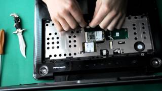 Toshiba satellite A300 разборка  disassembly [upl. by Setarcos]