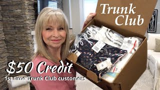 Trunk Club Unboxing amp Try On  50 CREDIT for new customers  Fashion for all Ages Even 60 [upl. by Dira]