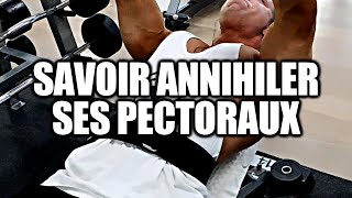 Savoir annihiler ses pectoraux en 6 exercices [upl. by Ayad]