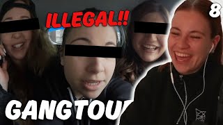 Reaction Das war nicht erlaubt ups HAHA  Gangtour Vlog 8 [upl. by Rather611]