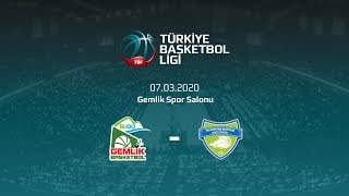 Budo Gemlik Basketbol  Merkezefendi Belediyesi TBL 22Hafta [upl. by Wardlaw]