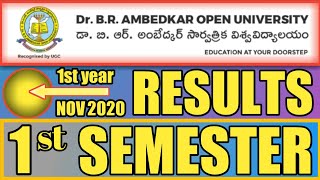 how to check BRAOU 1st semester examination results  1ST semester Results  BRAOU  TELUGU STUDIES [upl. by Glenn]