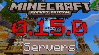 MCPE 0160  BEST SERVERS TO JOIN  Minecraft Pocket Edition WORKING [upl. by Onig439]