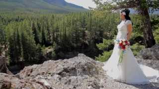 Rimrock Resort Wedding in Banff Alberta [upl. by Dabney]