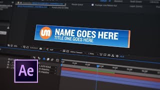 Tip 036  How To Change The Text In The Comp From The Comp Name in After Effects [upl. by Zipporah91]