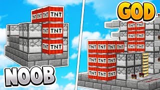 НУБ И ПРО ПОСТРОИЛИ ПУШКИ В МАЙНКРАФТ БАТЛ TNT MINECRAFT [upl. by Neiv]