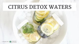 How To Make Citrus Detox Waters  Healthy Summer Drink Ideas  Limoneira [upl. by Aramac]