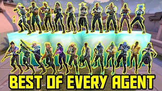 THE BEST VALORANT PLAYER FOR EVERY AGENT [upl. by Kirtap]