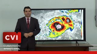 Parte actualizado tormenta tropical Oscar por el Oriente de Cuba [upl. by Obau]