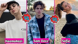 Keemokazi vs Sam Dezz vs Sofie Dossi Lifestyle Comparison 2024 [upl. by Aleciram]