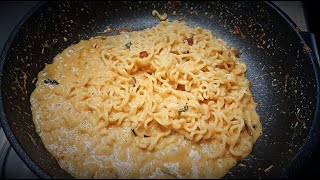 Cheesy Ramen Noodles  Recipe  347 [upl. by Nahseez]