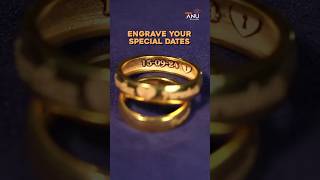 Customised Rings from Sri Anu Jewellers  Madurai  Best Jewellery store in Madurai FingerprintRing [upl. by Adlemi]