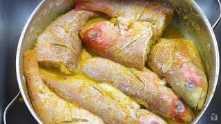 Haitian Food Recipe How To Clean Fish Pwason Part 1 [upl. by Onitsoga697]