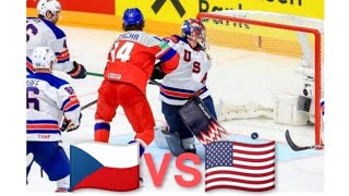 Česko vs USA hokej 2024 [upl. by Borrell]