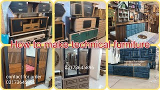 How To Make Technical Furniture homedesigninterior4179 [upl. by Uzia]