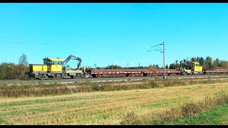 Finnish Trains in Northern Finland September 2024 [upl. by Jerrold]