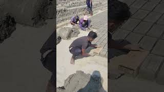 Eyeopening manual brick manufacturing shorts [upl. by Launam]