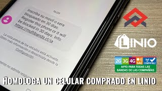 Cómo HOMOLOGAR un celular comprado en LINIO 📲 [upl. by Bobbi]