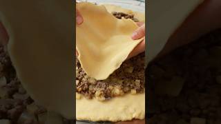 Meat pie recipe meetpie pie asmr Culinary shortbread trend food рецепты мяснойпирог пирог [upl. by Alue]