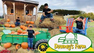 Downeys Farm  Having fun at Downey’s farm  best places to visit in Canada for kids  Caledon [upl. by Welcome929]