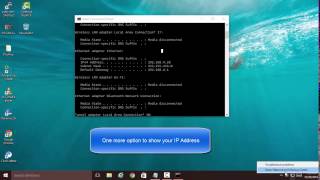 IPConfig Command  IP address in windows  Windows 10  ip address [upl. by Gian]