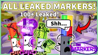 🔨 ALL 100 LEAKED Markers in Find the Markers 2024 [upl. by Lundin]