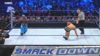 Smackdown 261110 Rey Mysterio vs Dashing Cody Rhodes HQ [upl. by Tshombe634]