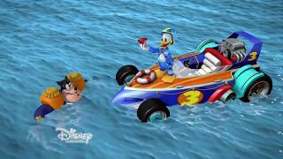 Mickey and the Roadster Racers  Tea Time Trouble  Clip  GO Moments  Disney Junior [upl. by Rdnaskela]