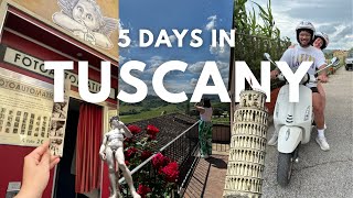 5 Days in Tuscany  Florence Siena Pisa San Gimignano Chianti Winery amp Lucca 🍷 [upl. by Akenit]