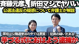 【ゆっくり解説】買収疑惑がヤバい事態に発展！！斉藤元彦と折田楓の公職選挙法違反疑惑について若狭弁護士が解説「捜査機関が動かない可能性は少ない」犯罪の疑いを指摘されてしまうｗｗｗｗｗ【兵庫県知事選挙】 [upl. by Ynej]