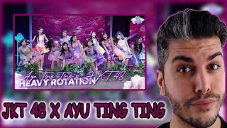 JKT 48 X AYU TING TING  Heavy Rotation  KILAU RAYA MNCTV 33 REACTION [upl. by Sire]