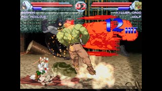 Batman amp Fox Mccloud vs Killer Croc amp Wolf [upl. by Ariajay395]