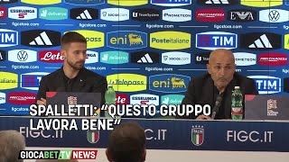 Nazionale  Spalletti quotLa squadra lavora con sacrificioquot [upl. by Oby622]