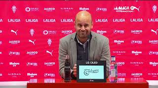 Rueda de prensa Real Sporting vs Real Valladolid CF [upl. by Bengt]