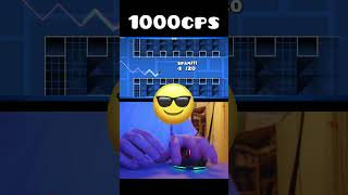 Geometry Dash 100 CPS Vs 1000 CPS 😱 [upl. by Nairadal]