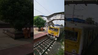 Bardhaman Local Via Chord Leaving Balarambati Station shorts viral [upl. by Imij]